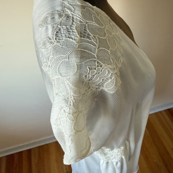 Oscar de la Renta White Chemise - Picture 7 of 8